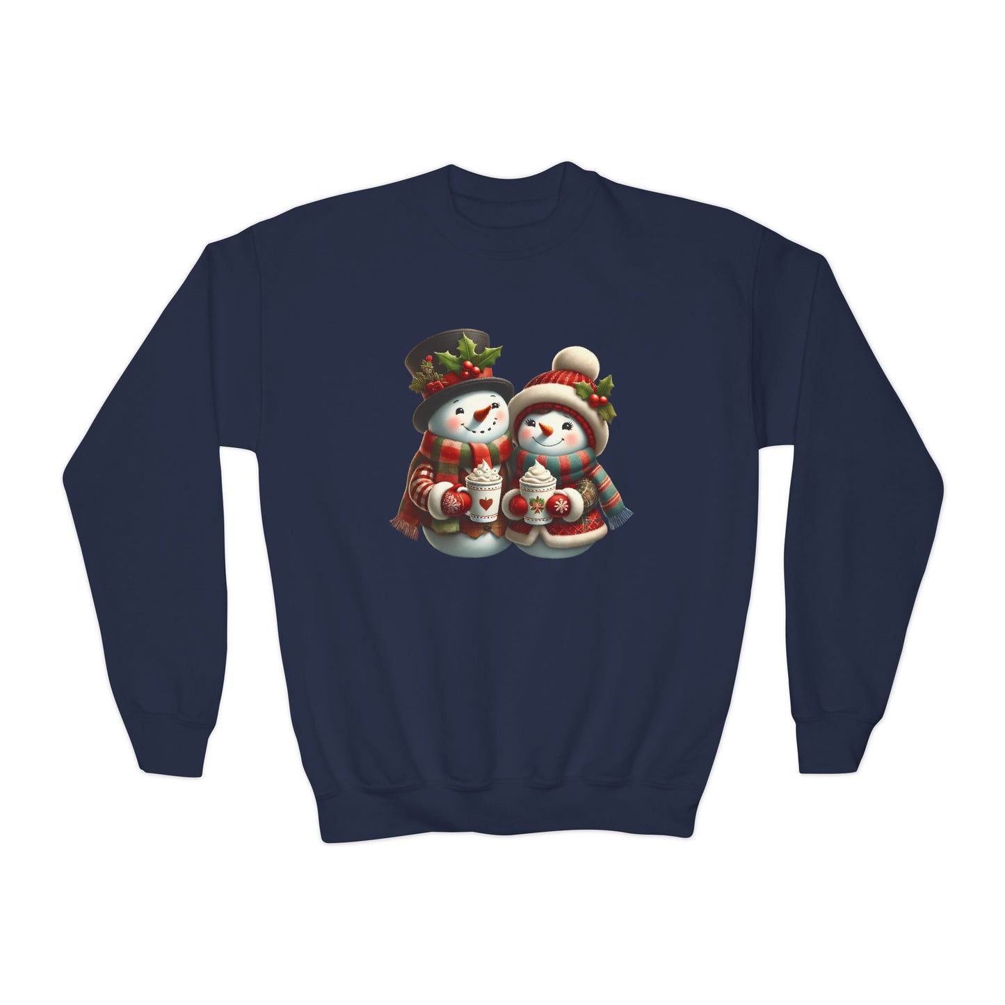 "Holiday Snow Mates" - Youth Crewneck Sweatshirt